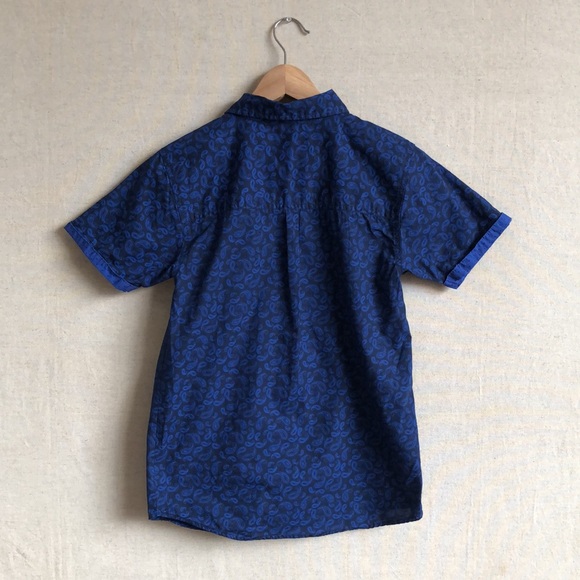 Ben Sherman Blue Short Sleeve Shirt - Picture 2 of 6